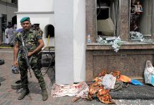 Almost 300 were killed and hundreds more hospitalized with injuries from eight blasts that rocked churches and hotels in and just outside of Sri Lanka's capital