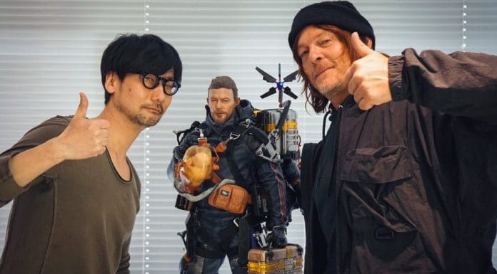Death Stranding’s Norman Reedus visits Kojima Productions for the first time