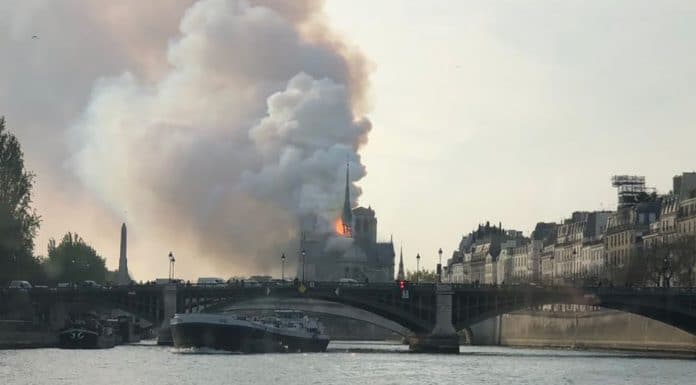 'Significant fire' underway at Notre Dame Cathedral in Paris
