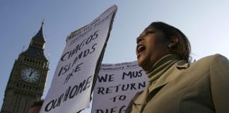 Chagos Islanders demand the right to return to their archipelago, from where they were forcibly removed in the 1960s and ’70s to make way for an American airbase.