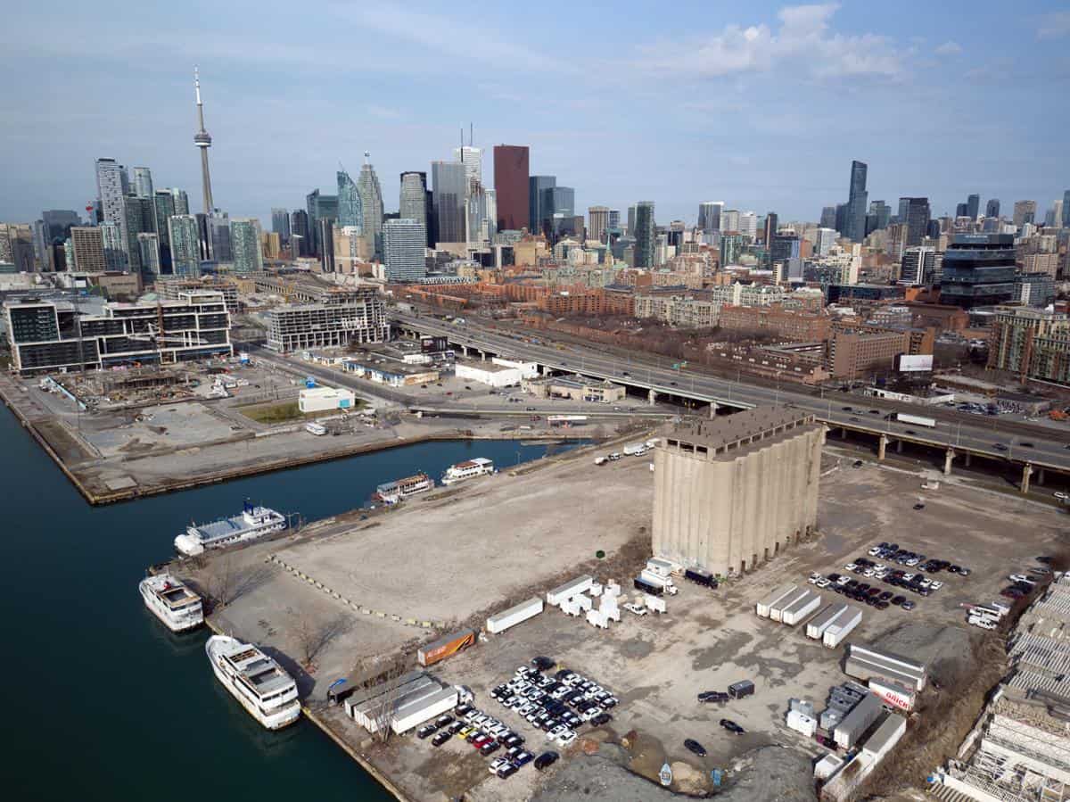 Toronto Eastern Waterfront where the Smart City is being built