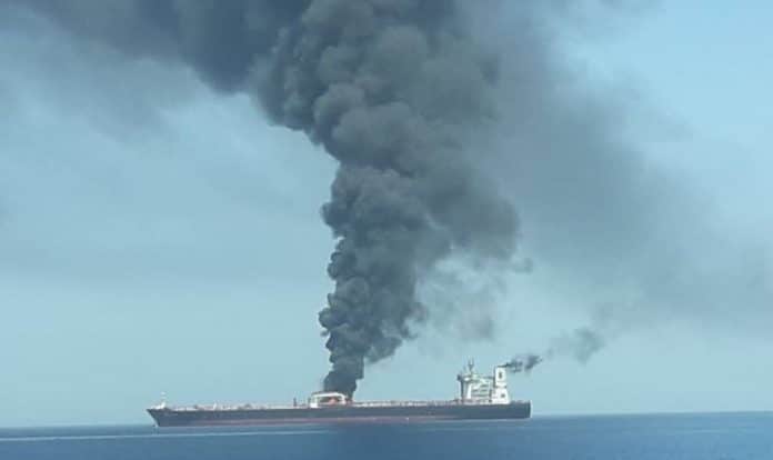 Japanese Trade Ministry Claims That Struck Tankers Had 