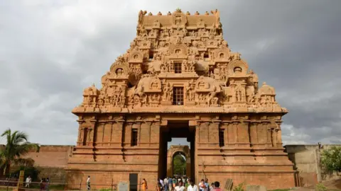 Getty Images The Brihadishvara Temple in Thanjavur. The Brihadishwara Temple was built during the 11th century AD by king Rajaraja Chola I of the Chola Empire. The temple is classified as a World Heritage Site by Unesco on July 12, 2016 in Tamil Nadu, India.