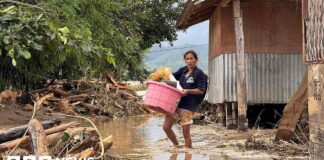 Six dead after second typhoon in a week hits the Philippines