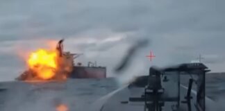 Ukrainian sea drones reportedly hit another Russian shadow fleet vessel in Black Sea