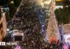 Bethlehem Christmas tree illuminated for first time since Gaza war began