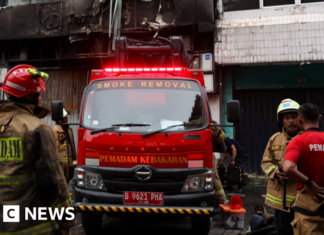 Jakarta office fire kills at least 22, police confirm
