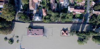 Heavy rainfall causes flooding across France’s Brittany as region remains on flood alert