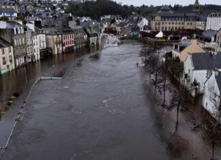Storm Ingrid causes flooding in parts of western France