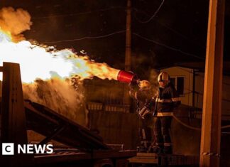 Ukraine condemns 'brutal' Russian strikes ahead of second day of peace talks