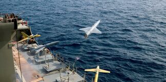 US navy shoot down Iranian drone in Arabian Sea