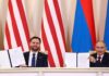 Vance promotes peace corridor in historic first visit by US vice president to Armenia