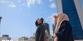 Panic in the streets, but relief for some: The mood in Iran