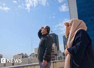 Panic in the streets, but relief for some: The mood in Iran