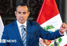 Peru's president impeached four months into term