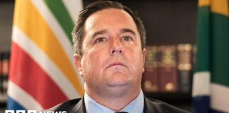 Leader of South Africa's second largest party to step down