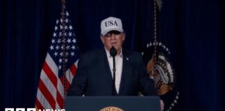 Watch: Trump announces 'major combat operations' in Iran