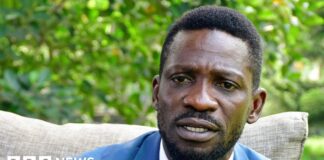 Ugandan opposition leader goes abroad after two months in hiding