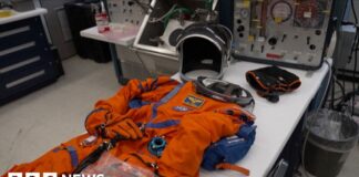Inside Nasa's moon spacesuit lab ahead of Artemis launch