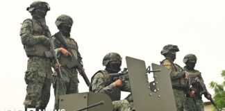 Ecuador deploys 75,000 soldiers and police to combat drug gangs