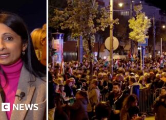 'A truly historic moment': BBC reports from Hungary as Viktor Orbán concedes election