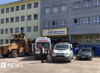 Sixteen injured after ex-student opens fire at high school in Turkey