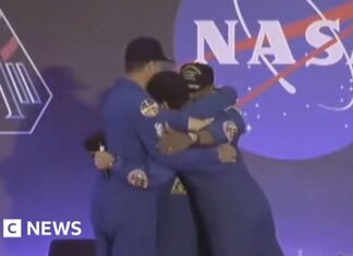 'It's a special thing to be on Planet Earth': Artemis crew welcomed home in Houston