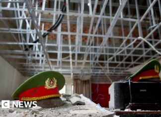 Fake Australian, Chinese and Brazilian police stations: BBC goes inside a seized scam compound