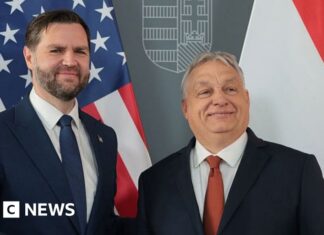 JD Vance backs Orbán's re-election bid in Budapest visit and hits out at EU