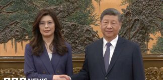 Taiwan opposition leader meets Xi Jinping in Beijing