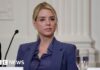 Former US attorney general Pam Bondi testifies in congressional Epstein probe