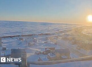 Watch: Alaska town sees its last sunset until August