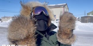 How we reported in -30C temperatures in Canada's Arctic