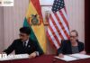 Bolivia signs $20m deal with US to fight drug trafficking, foreign ministry says