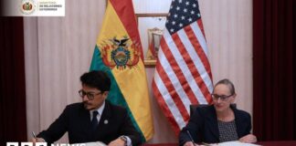 Bolivia signs $20m deal with US to fight drug trafficking, foreign ministry says