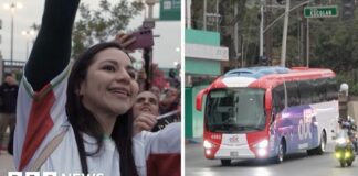 Iran's World Cup football team arrives in Mexico amid US visa row