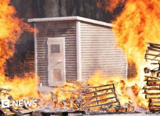 She watched a wildfire destroy her town, so she's building fire-proof bunkers