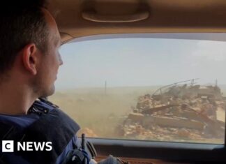BBC sees destroyed villages in Israeli-occupied southern Lebanon