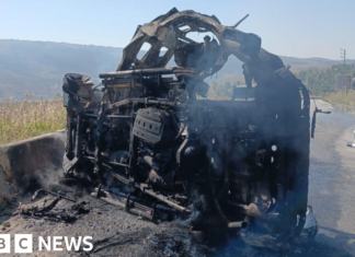Lebanese general among three soldiers killed in Israeli attack on car