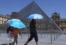 Power outages hit France as it records hottest day since measurements began