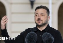 Zelensky arrives in UK for Downing Street talks with European leaders