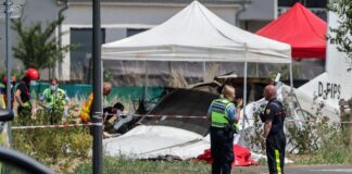 Eleven killed after plane carrying skydivers crashes in eastern France