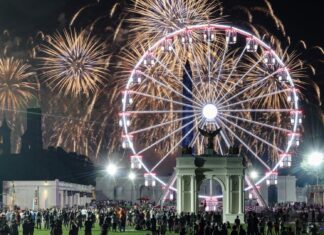 US marks its 250th birthday with fireworks, flyovers and extreme weather