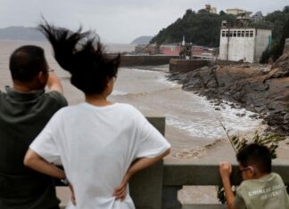 China evacuates nearly two million people as powerful typhoon makes landfall