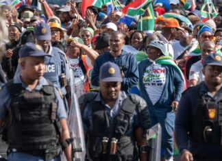 Special police team to investigate killing of an anti-migrant leader in South Africa
