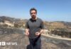 'This landscape is completely charred': Inside the village at epicentre of Spain's wildfires