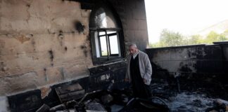 Israeli settlers set fire to mosques, cars and farm land in West Bank, Palestinians say